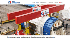 Desktop Screenshot of port-consultants.com.pl